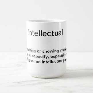 Taza de café intelectual