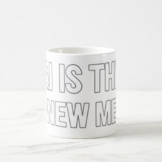 Taza De Café Inteligencia Artificial Futurista