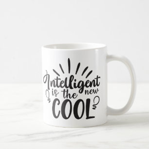 Taza De Café Inteligente Es La Nueva Actitud Genial Metas Éxito