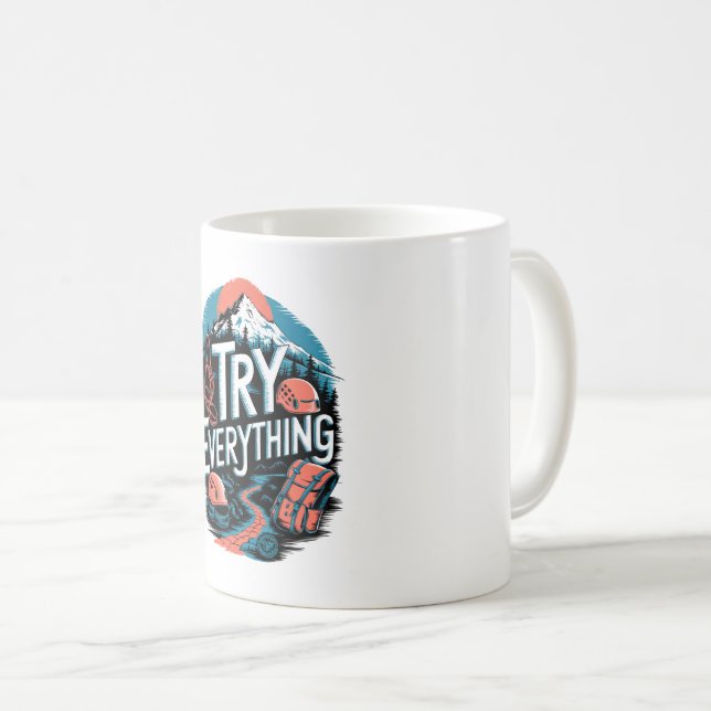 Taza De Café Intentar todo (Anverso derecho)