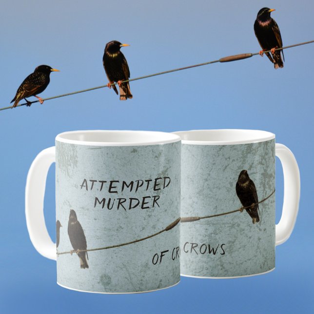Taza De Café Intento de asesinato de un amante del misterio cóm (Subido por el creador)