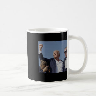 Taza De Café Intento de nación de Trump - Manifestación de Trum