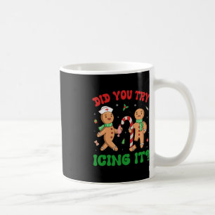 Taza De Café ¿Intentó Igarlo Navidades Retro Gingerbread N