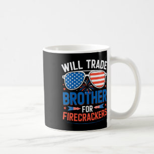 Taza De Café Intercambiaré Hermano Por Petardos Divertido 4 De
