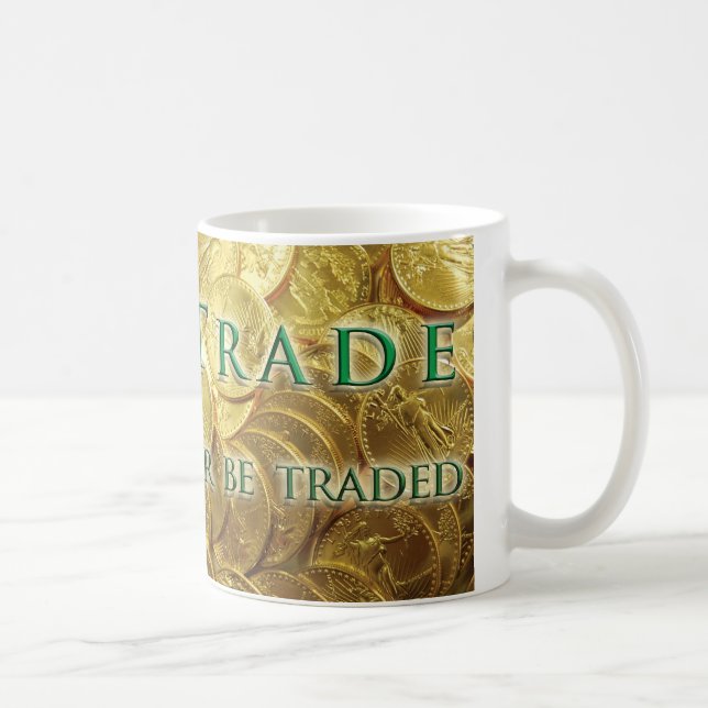 Taza De Café Intercambio o venta de monedas de oro Mug (Derecha)
