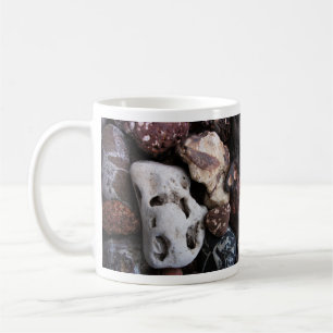 Taza De Café Interesantes rocas del lago Michigan