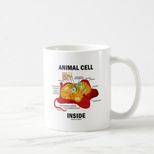 Taza De Café Interior animal de la célula (biología celular d