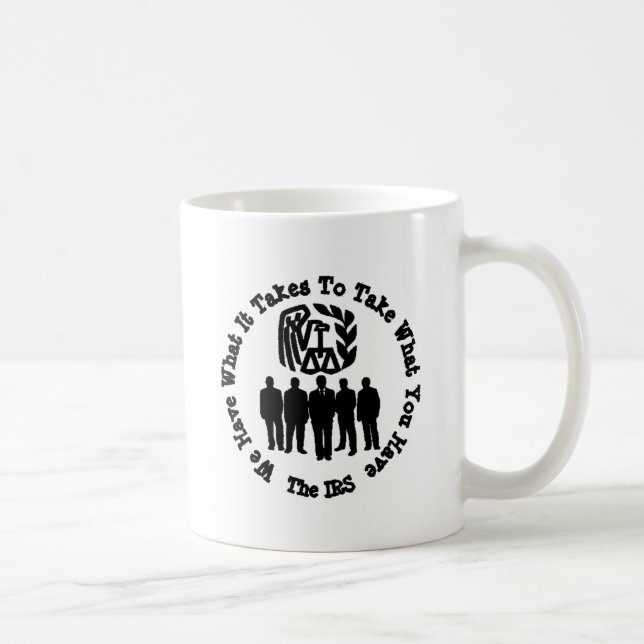 Taza De Café Internal Revenue Service (Derecha)
