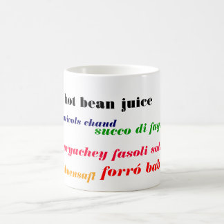 Taza De Café international caliente del jugo de la haba