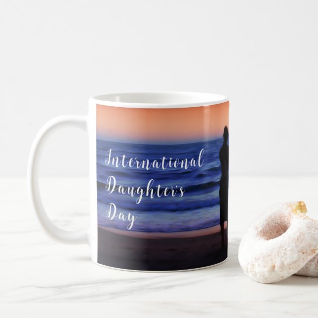 Taza De Café International Daughter's Day (Con donut)