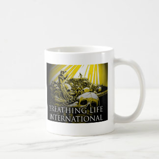 Taza De Café International de respiración de la vida
