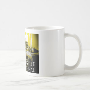 Taza De Café International de respiración de la vida