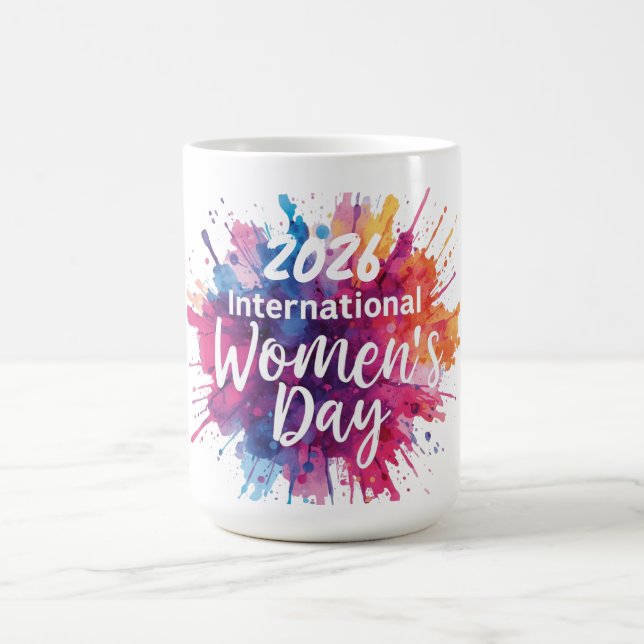 Taza De Café International Women's Day 2026  (Centro)