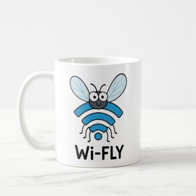 Taza De Café Internet Wifi (Izquierda)