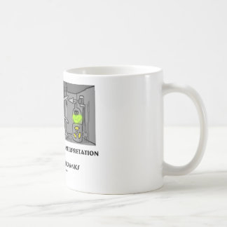 Taza De Café Interpretación de Copanhagen de los mecánicos de