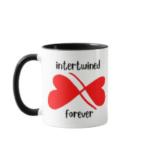 Taza de café Intertwined Forever