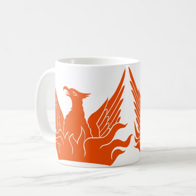 Taza De Café Int'l Naranja San Francisco Phoenix (Anverso izquierdo)