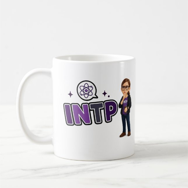 Taza De Café INTP — A Mente Investigadora (Izquierda)