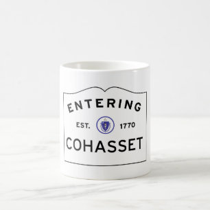 Taza De Café Introducción al café de Rótulo de la calle COHASSE