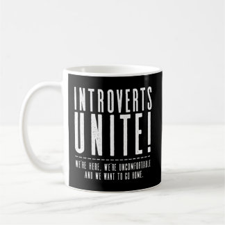 Taza De Café Introvert Introvert Unite