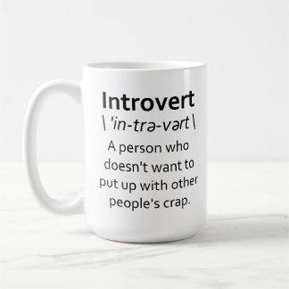 Taza De Café Introvertido