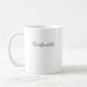 Taza De Café Introvertido divertido sarcástico sobreestimulado