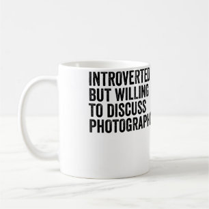 Taza De Café Introvertido Pero Dispuesto A Discutir Fotografía 