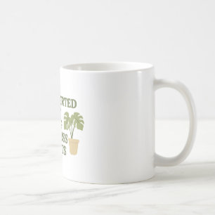 Taza De Café Introvertido pero dispuesto a discutir plantas - G