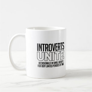 Taza De Café Introvertidos unidos: Ocasionalmente