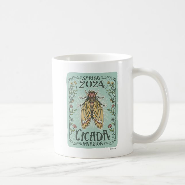 Taza De Café Invasión de la Primavera de 2024 (Derecha)