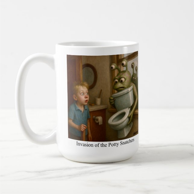 Taza De Café Invasión de los atracadores de poder (Izquierda)