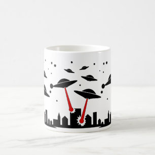 Taza De Café Invasión del UFO