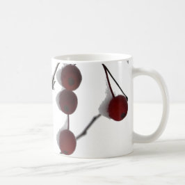 Taza De Café Invernal Red Berries Mug