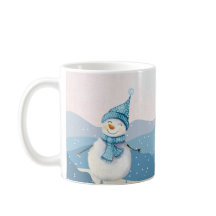 Invernal Snowman Hot Drink Mugs