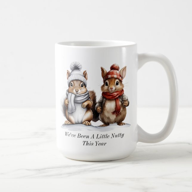 Taza De Café Invernal Squirrel Mug (Derecha)