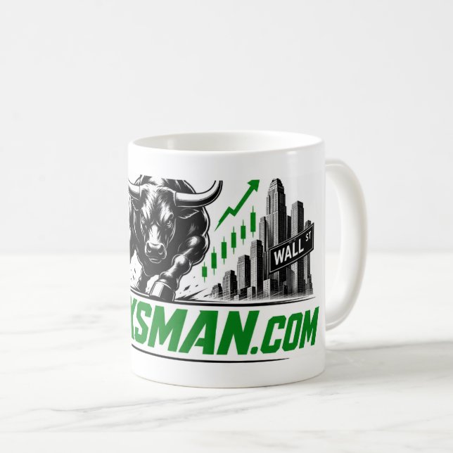 Taza De Café Inversiones Stoxsman.com (Anverso derecho)
