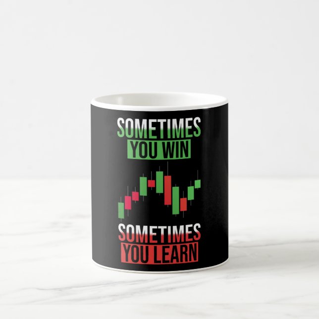 Taza De Café Inversor de acciones (Centro)