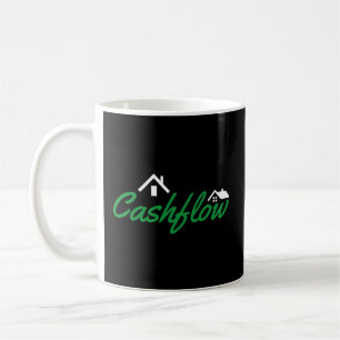 Taza De Café Inversor inmobiliario de Cashflow House