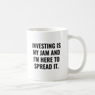 Taza De Café Invertir es mi divertido inversor en bolsa