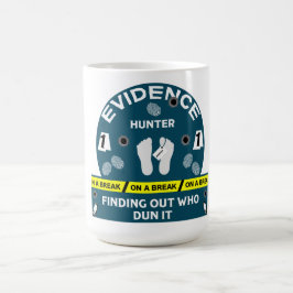 Taza De Café Investigador forense de criminalidad