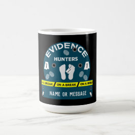 Taza De Café Investigador forense de criminalidad