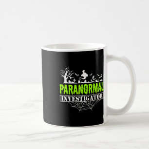 Taza De Café Investigador paranormal cazador fantasma