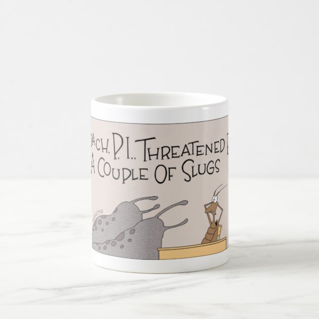 Taza De Café Investigador privado Roach (Centro)