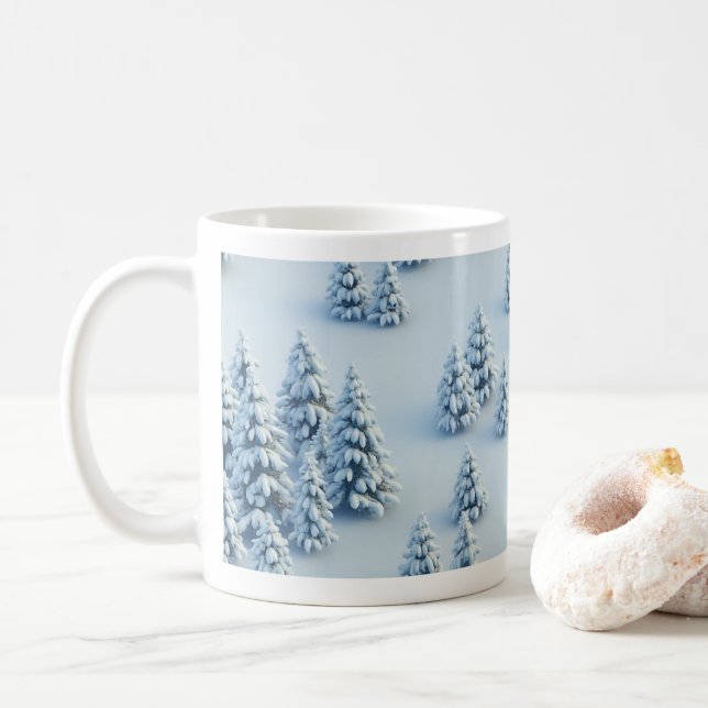 Taza De Café invierno (Con donut)
