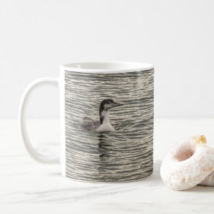 Taza De Café Invierno Aves Aves Agua Lagos Café Mug