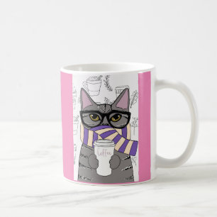 TAZA DE CAFÉ INVIERNO CAFÉ CAT ART MUGS