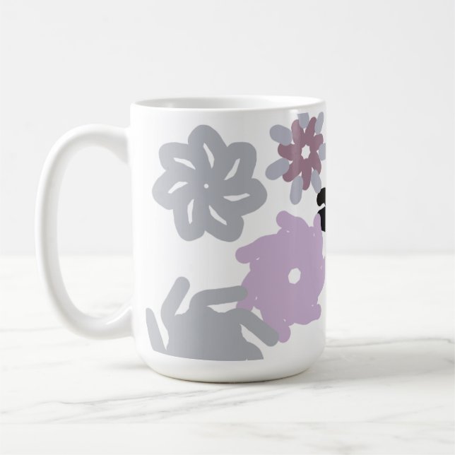 Taza De Café Invierno de cabra  (Izquierda)
