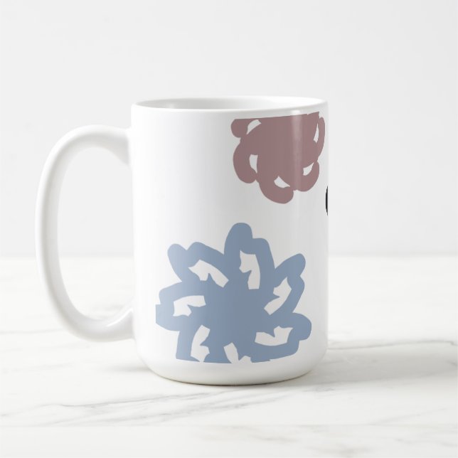 Taza De Café Invierno de gato negro  (Izquierda)