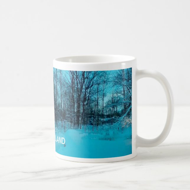 TAZA DE CAFÉ INVIERNO DE NUEVA INGLATERRA (Derecha)