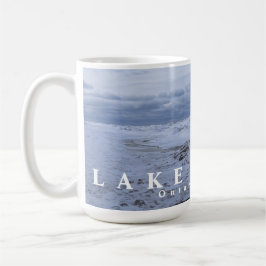 Taza De Café Invierno del lago Huron
